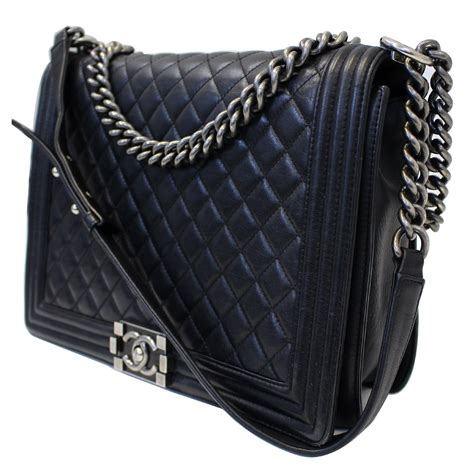 quilting chanel boy bag|authentic chanel shoulder bags.